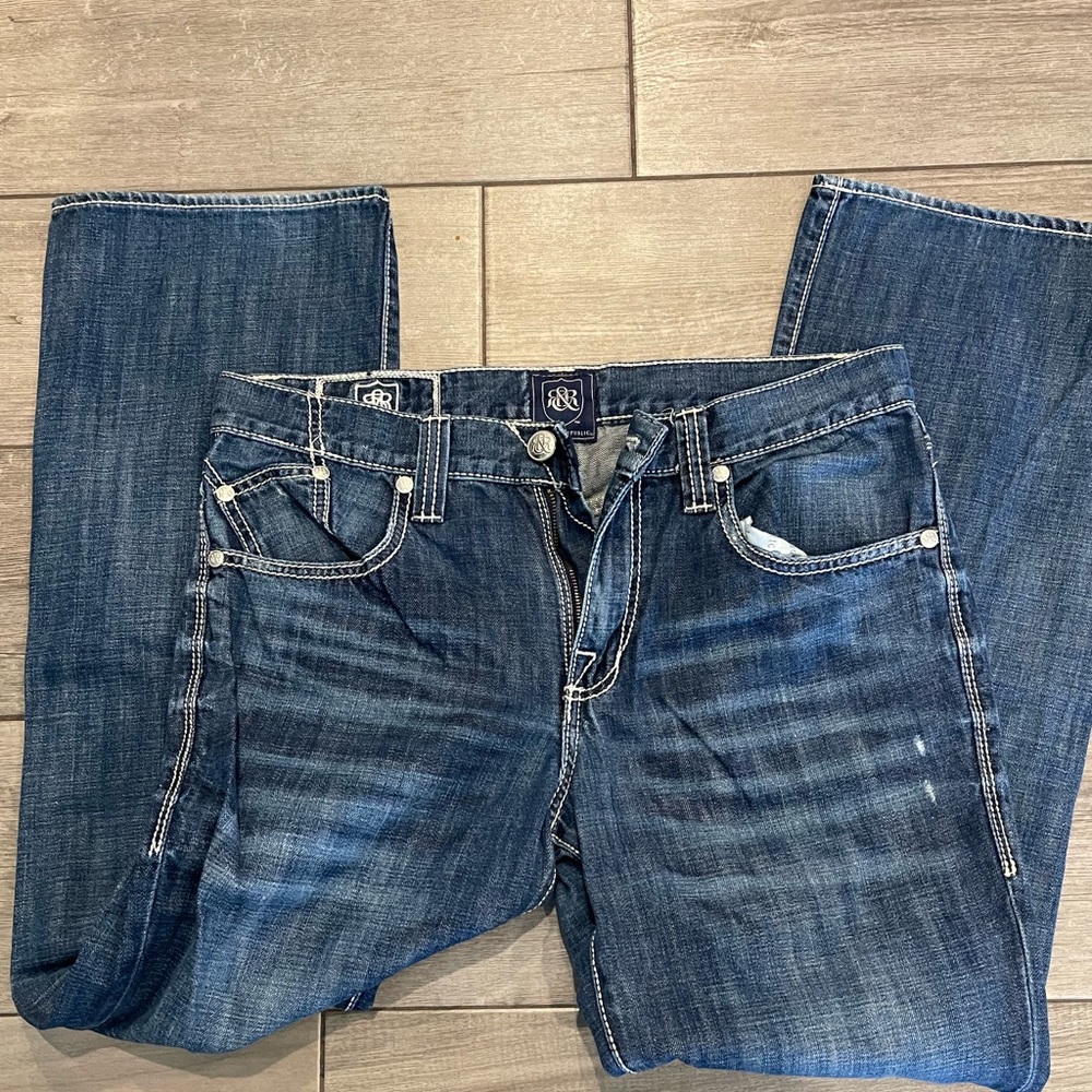 Rock Republic Vintage Men's Blue Jeans size 34/32